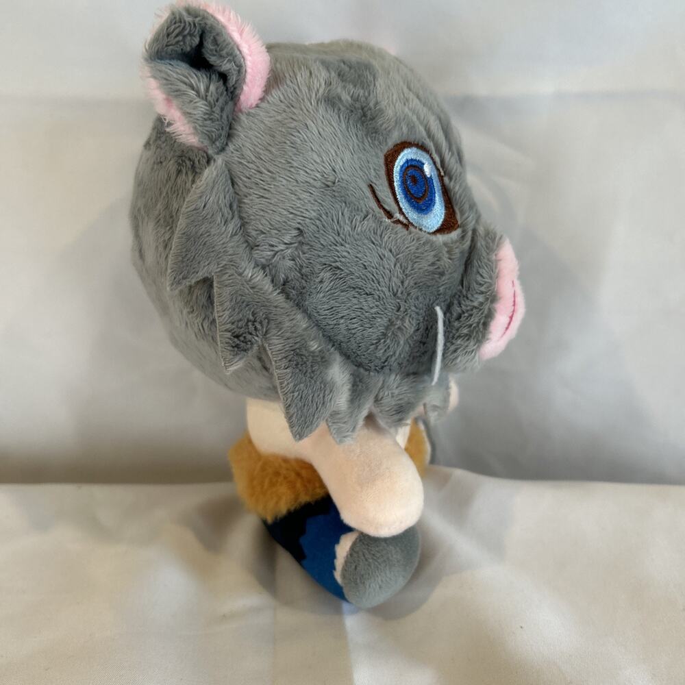 Demon Slayer: Kimetsu No Yaiba Inosuke Hashibira 8" Plush Figure Window Hang - Picture 5 of 5